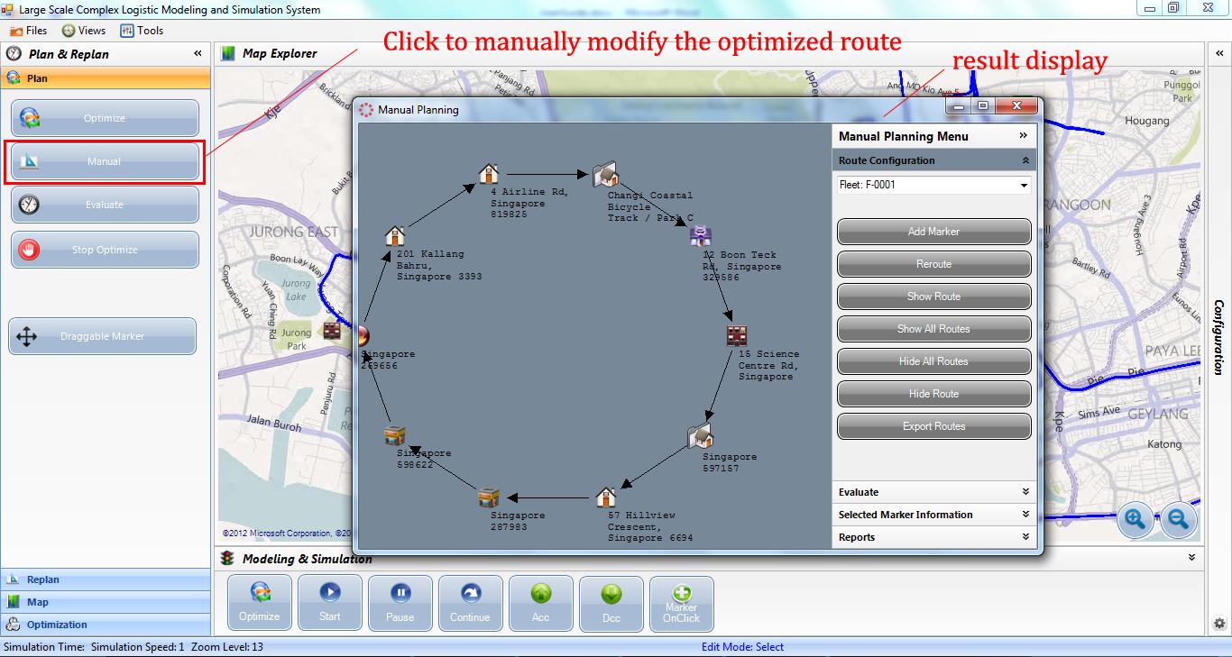 Manual Planning Adjustment